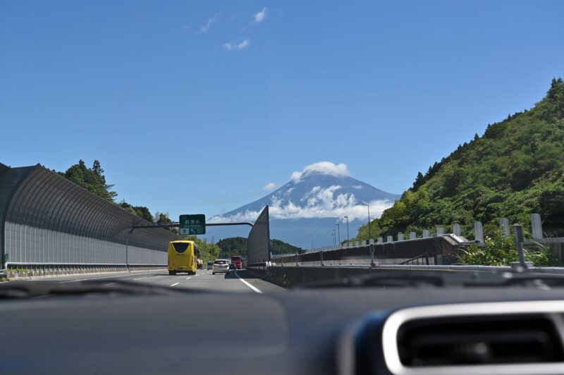 新富士　富士山　高速道路